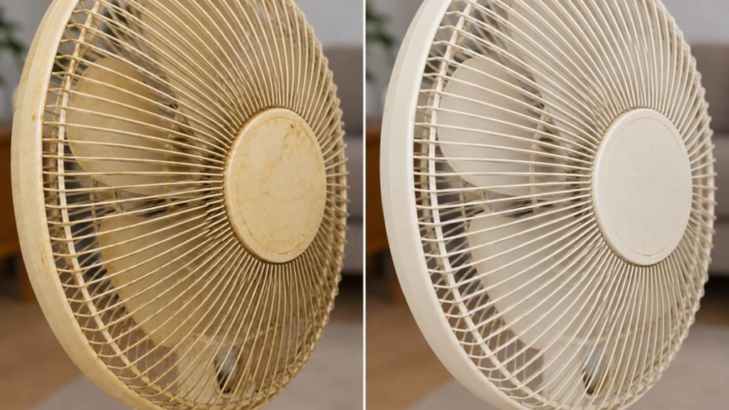 누렇게 변한 선풍기, 물티슈로 박박 닦는 대신…제발 ‘이것’ 발라보세요 2 image 28