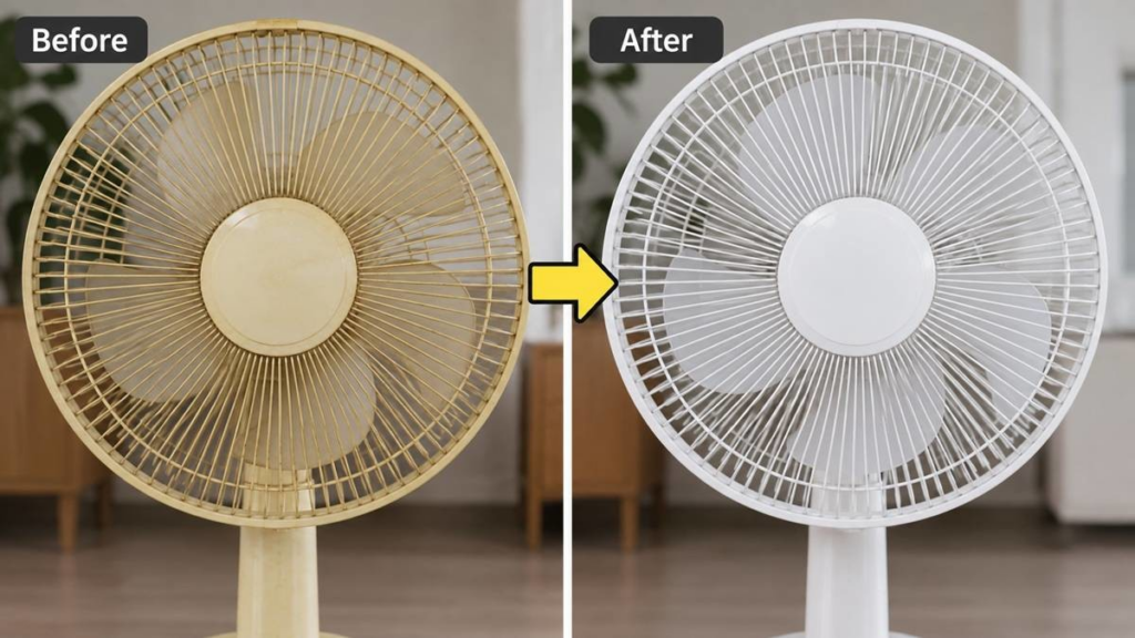 누렇게 변한 선풍기, 물티슈로 박박 닦는 대신…제발 ‘이것’ 발라보세요 3 image 29